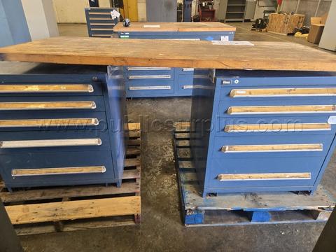 Cabinet, Vidmar  2pc w/ 5 drawers each