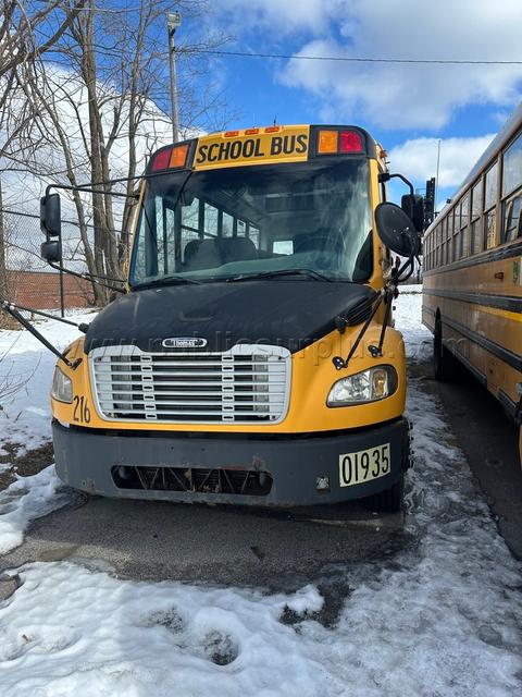 P-2009 Thomas freightliner 36 passenger school bus   # 216