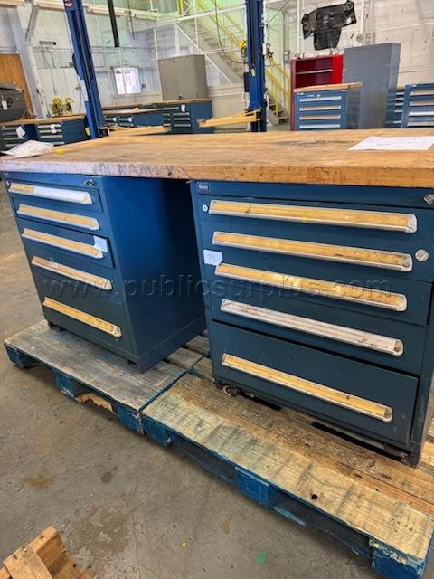 Cabinets, Vidmar, & contents