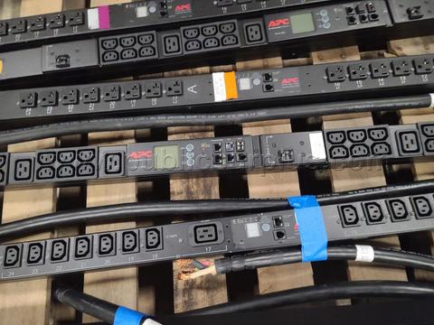 Lot of APC Rack-Mount PDUs (208V) - Mixed Units - Untested - Surplus