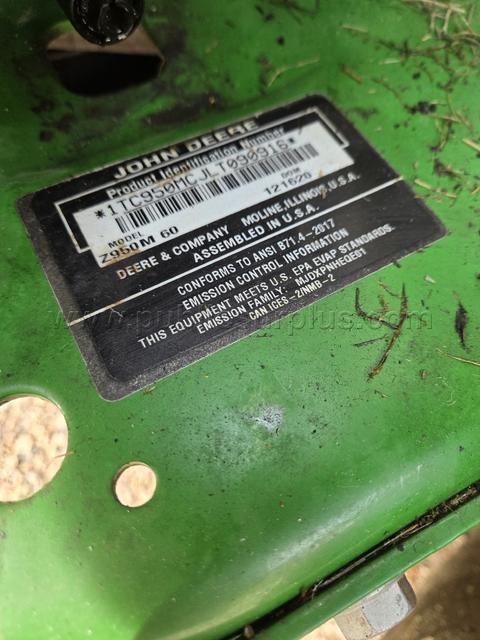 John Deere Z950M 60" Mower