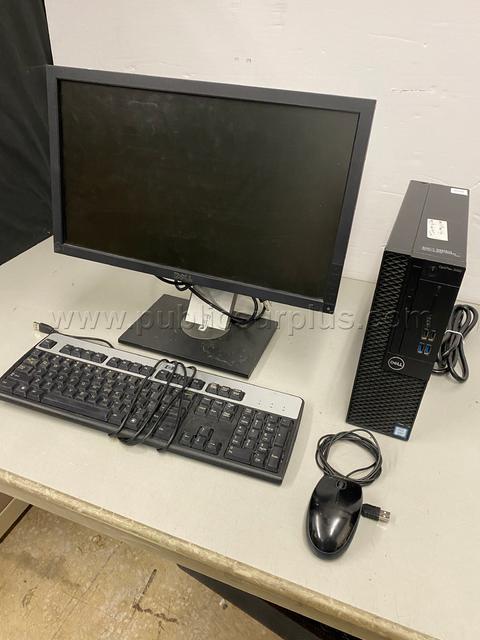 Lot of (2) Complete PC Workstations