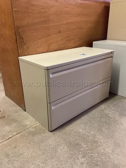 1-2 Drawer Lateral File Cabinet Lot # 4630