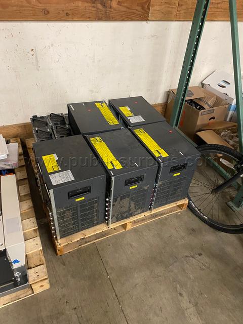 Lot of (5) Cisco WS-C4506E Catalyst Chassis