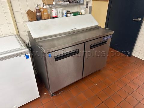 Central Salad Prep Fridge - Lot H