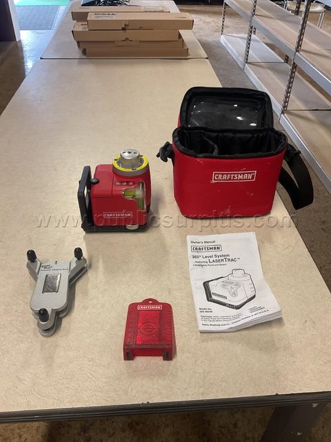Craftsman 360 Level System & Bag Lot # 4646