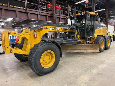 2019 John Deere 672GP Blade Motorgrader