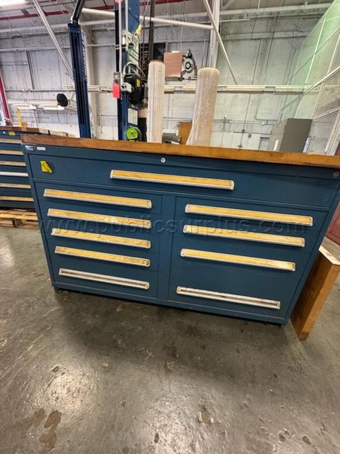 Cabinet, Stanley Vidmar, wood top