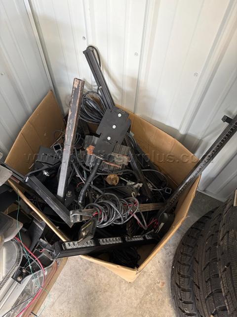 Lot of Miscellaneous equipment removed from police vehicles
