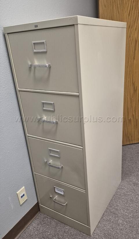 Hon 4-Drawer Legal File Cabinet