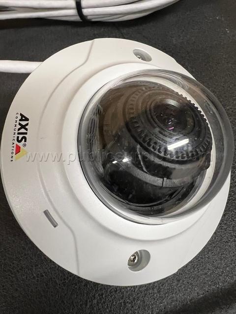 Lots of Axis Communications dome network cameras