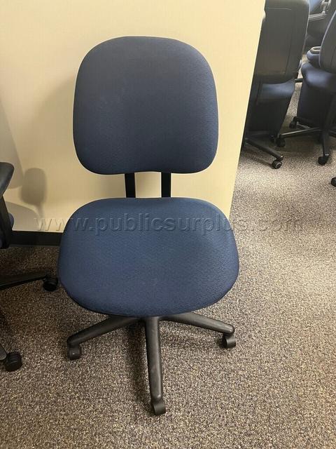 BLUE HON OFFICE CHAIRS - USED (3 LOTS of 10 each available)