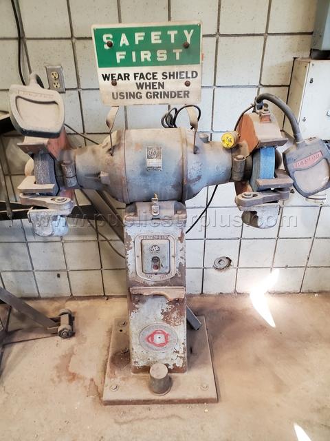 Queen City Machine Pedestal Grinder