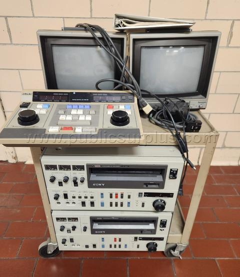 Sony U-Matic Video Editing Lot