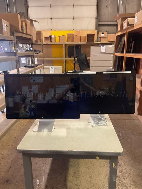 2-Apple Monitors  Lot # 4663