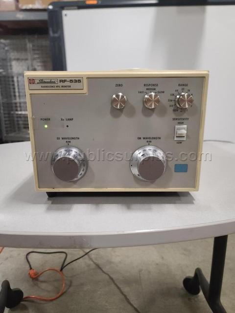 Shimadzu RF-535 Fluorescence Spectrophotometer - Powers On - Surplus