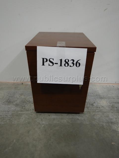 2 Drawer Rolling Office Cabinet*