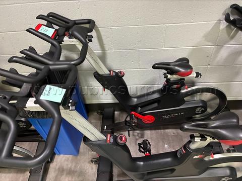 1 Lot of Six Matrix IC5 Spin Bikes