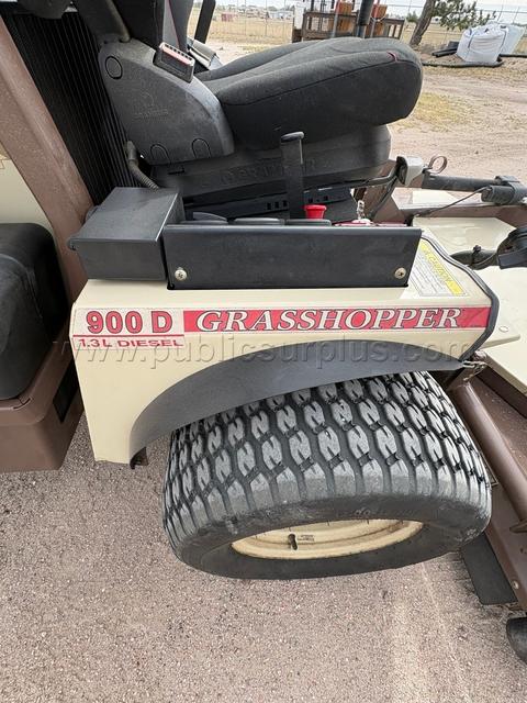 For Sale: Grasshopper Commercial Mower with Powervac Collection System