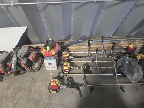 string trimmers and backpack plow