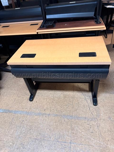 Classroom Desk with Cable Pass-Throughs