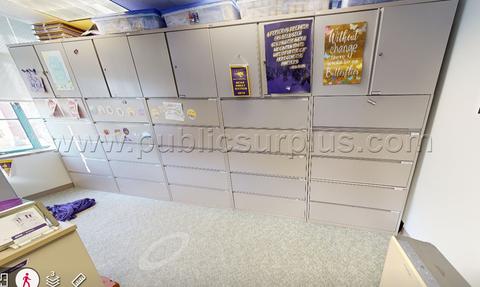 3-5 Drawer Lateral  File Cabinet Lot # 4696