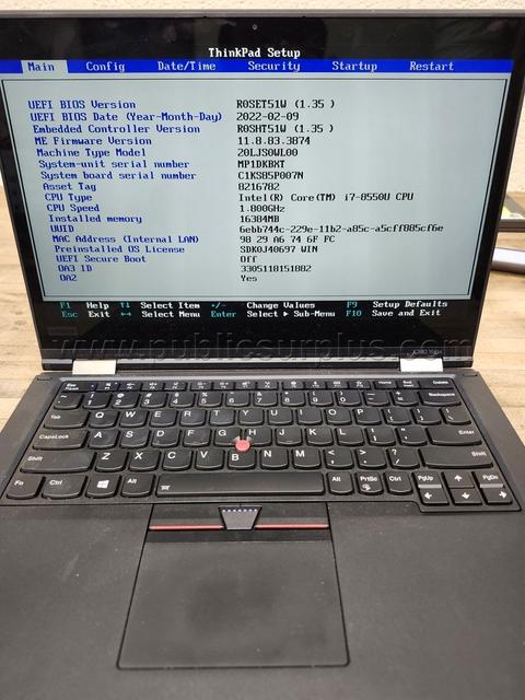 Lenovo ThinkPad X380 Yoga