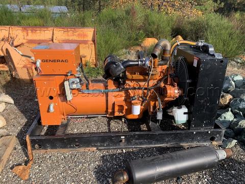Generac 50kw Diesel Generator with 1094.6 Hours