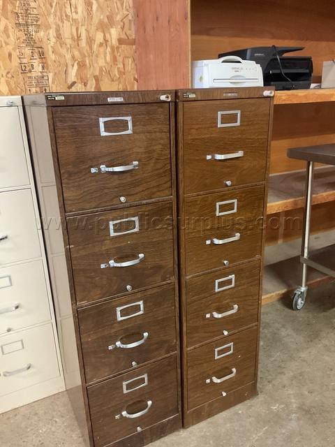 2-4 Drawer File Cabinet Lot # 4704