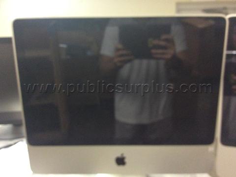 LOT OF (2) APPLE IMAC COMPUTERS - SOLD AS IS - 545
