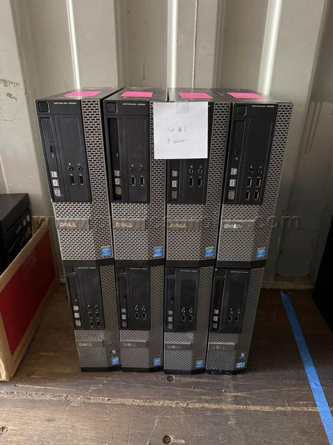 8 Dell OptiPlex Business-class Desktop Computer (Lot S)