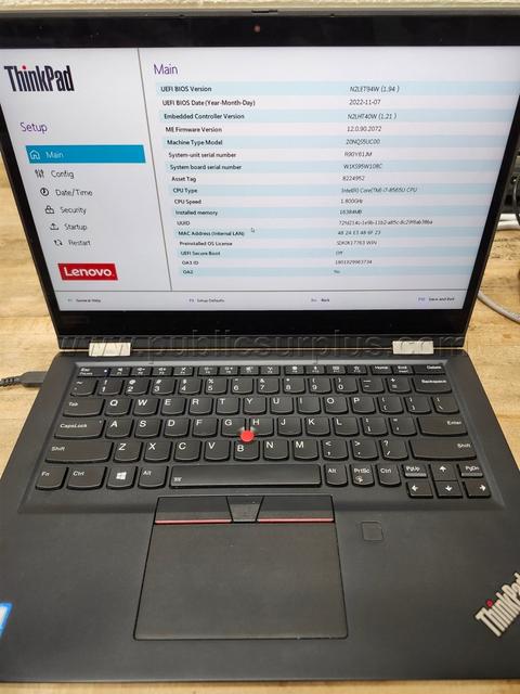 Lenovo ThinkPad X390 Yoga