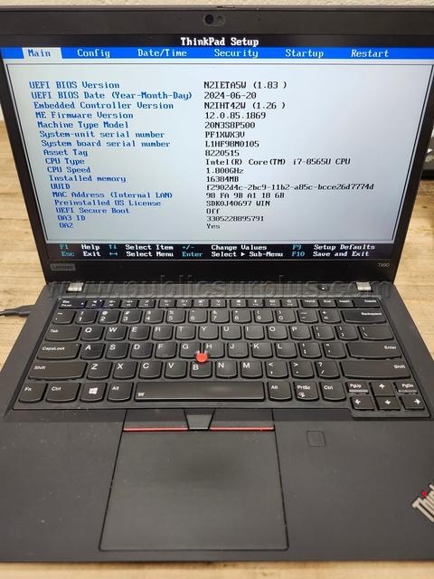 Lenovo ThinkPad T490