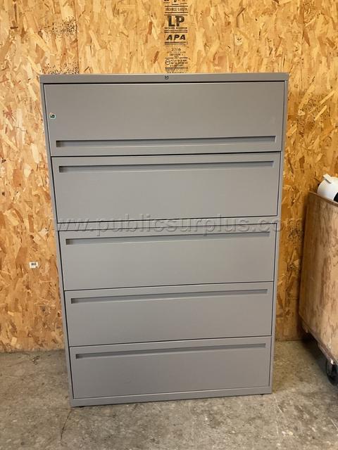 1-5 Drawer Lateral File Cabinet Lot # 4734