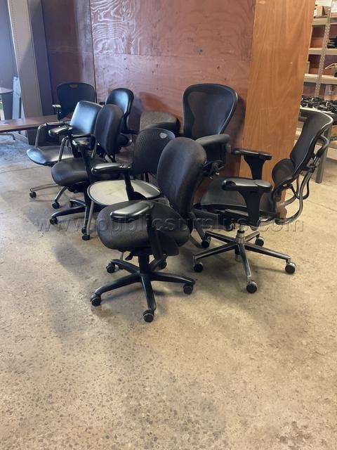 9-Miscellaneous Chairs Lot # 4735