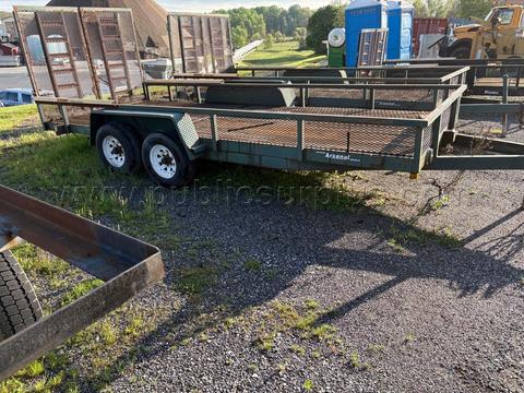 2004 Arsenal 7x18 Landscape Trailer