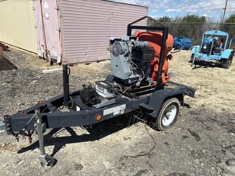 Trailer Mounted Pump